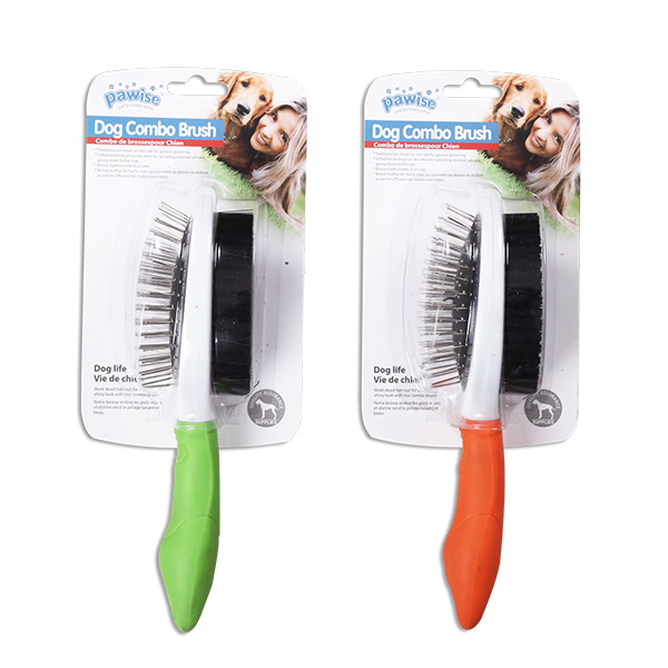 [679-11464] Pawise Dog Double Brush Köpek Fırça Renkli