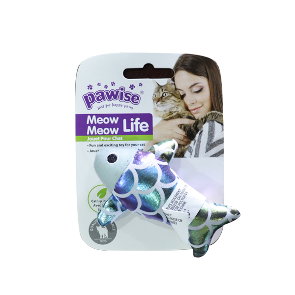 [679-28313] Pawise Fishing Life Balık Kedi Oyuncağı