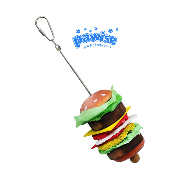 [679-39120] Pawise Hamburger Şekilli Kuş Oyuncağı