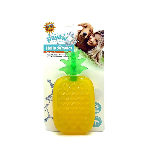 [679-14435] Pawise Hello Sunday Serinletici Ananas Şekilli Köpek Oyuncağı