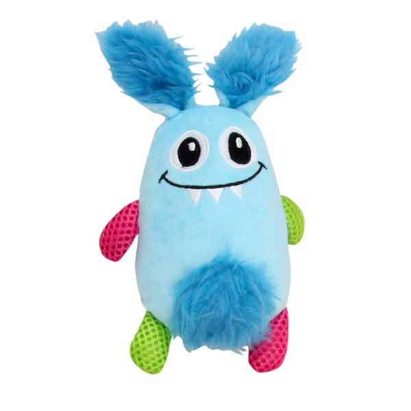 [679-15065] Pawise Little Monster Skyblue Köpek Peluş Oyuncağı Renkli