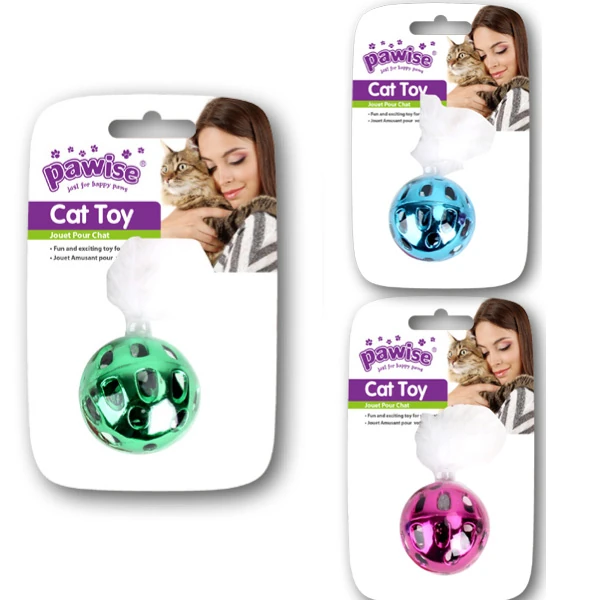 [679-28209] Pawise Metalik Top Kedi Oyuncağı