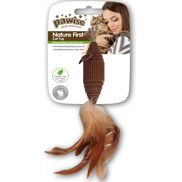 [679-28235] Pawise Nature First Fare Kedi Oyuncağı Renkli