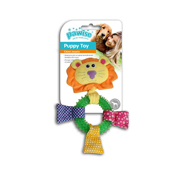 [679-15142] Pawise Puppy Ring Aslan Köpek Oyuncağı 26 Cm