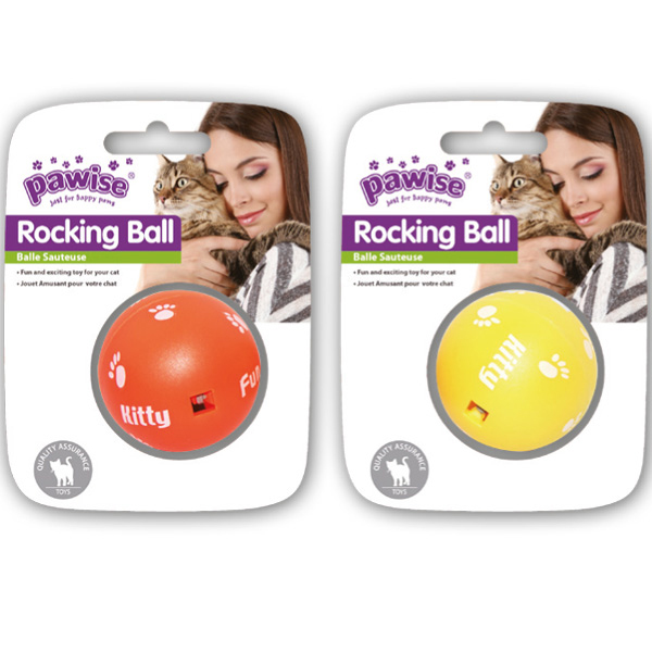 [679-28206] Pawise Rocking Ball Kedi Oyuncağı 5 Cm