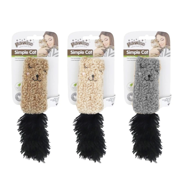 [679-28254] Pawise Simple Cat Peluş Yastık Kedi Oyuncağı