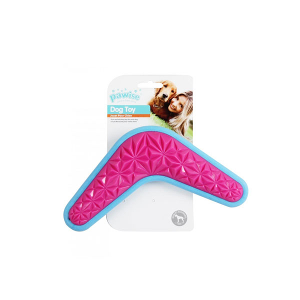 [679-14648] Pawise Tpr Form Flyer Köpek Oyuncağı Mavi/Pembe