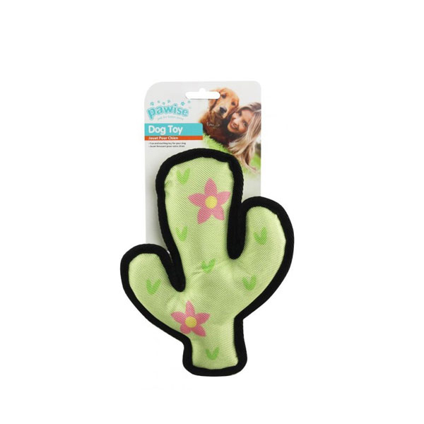 [679-15008] Pawise Tropic Toy Cactus Köpek Oyuncağı Yeşil
