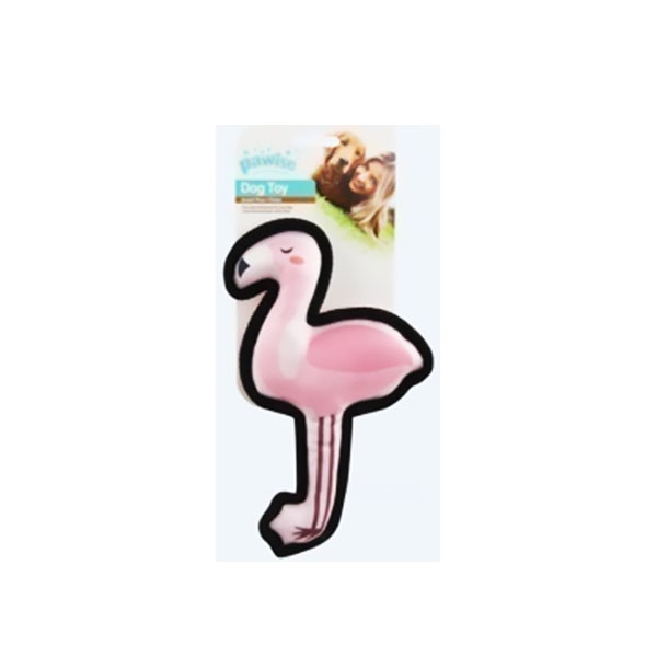 [679-15007] Pawise Tropic Toy Flamingo Köpek Oyuncağı Pembe