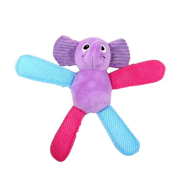 [679-15053] Pawise Vivid Life Fetch İt Elephant Köpek Oyuncağı Renkli
