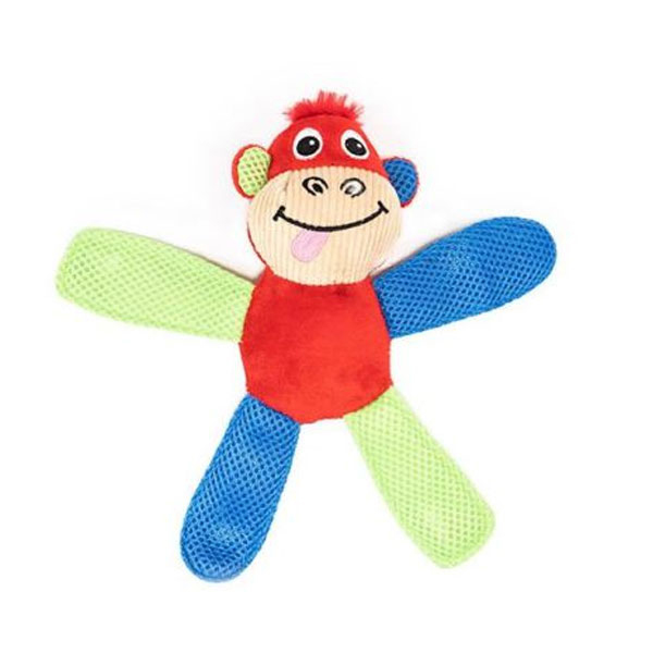 [679-15052] Pawise Vivid Life Fetch İt Monkey Köpek Oyuncağı Renkli