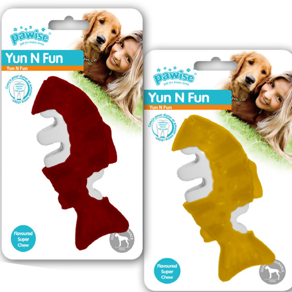 [679-14582] Pawise Yum N Fun Balık Aromalı Köpek Çiğneme Oyuncağı