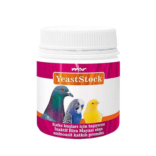 [8698931091116] Pet Active Yeast Stock Kuşlar için Bira Mayası 250 Gr