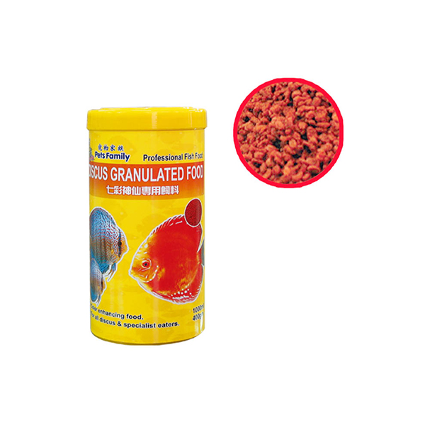 [800-731ASD] Pets Family Granül Discus Balık Yemi 250 Ml