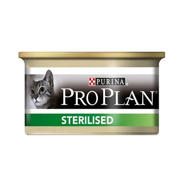 [12171995] Pro Plan Sterilised Ton ve Somonlu Konserve Kedi Maması 6x85 Gr
