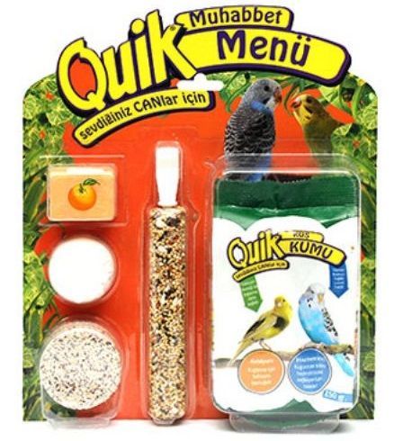 [QUIK-133] Quik Muhabbet Kuşu Menü Set