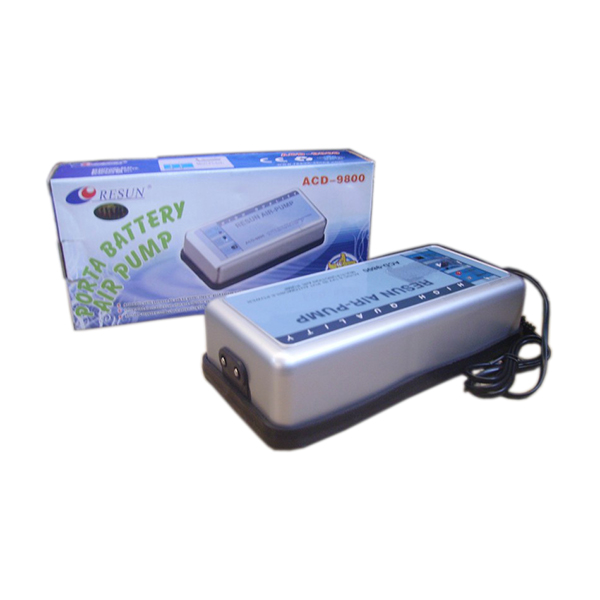 [100-ACD9800] Resun Acd-9800 Şarjlı Hava Motoru 2 Çıkışlı