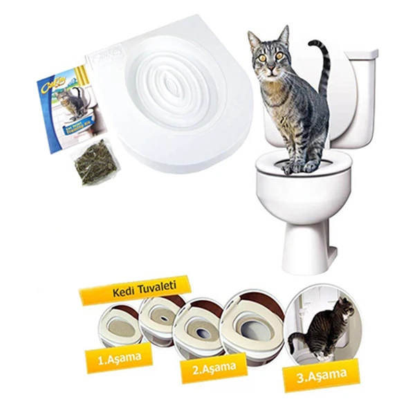 [WND102122] Wondi City Kitty Kedi Tuvalet Eğitim Seti