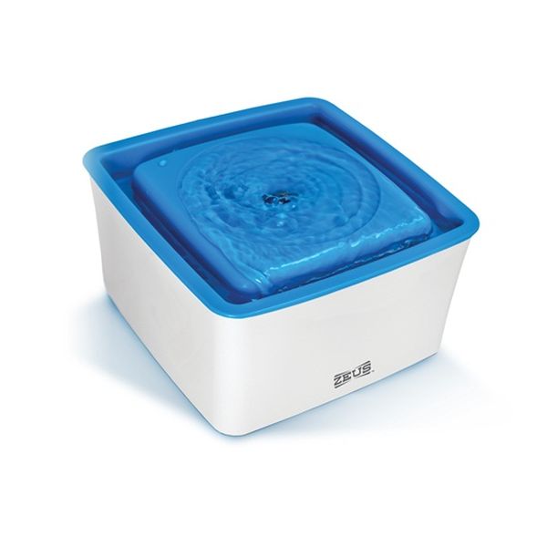 [700-96411] Zeus Mini Dog Fountain Otomatik Su Pınarı Köpek Mama ve Su Kabı 1.5 Lt
