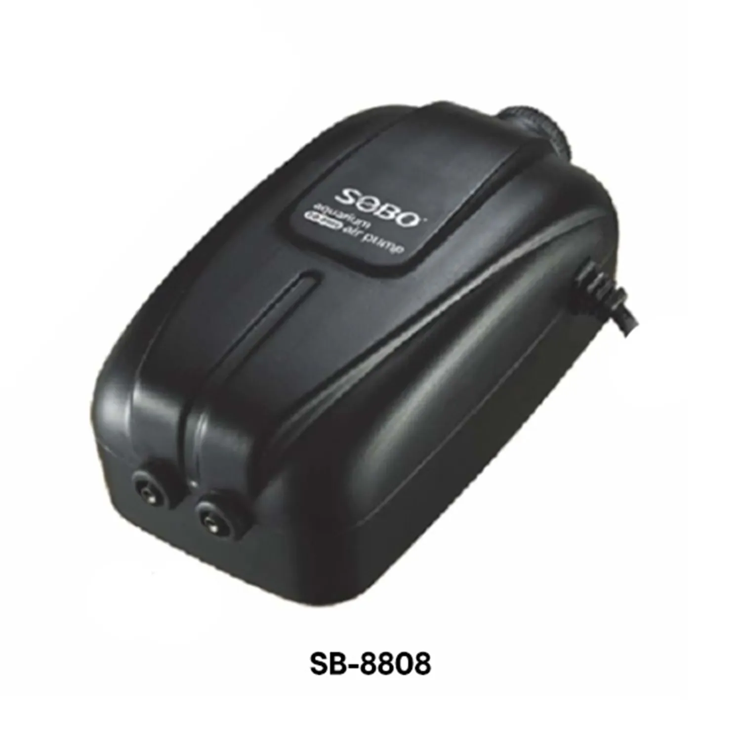 Sobo Akvaryum Hava Motoru 2 Çıkışlı 5.8W 6 Lt/dk