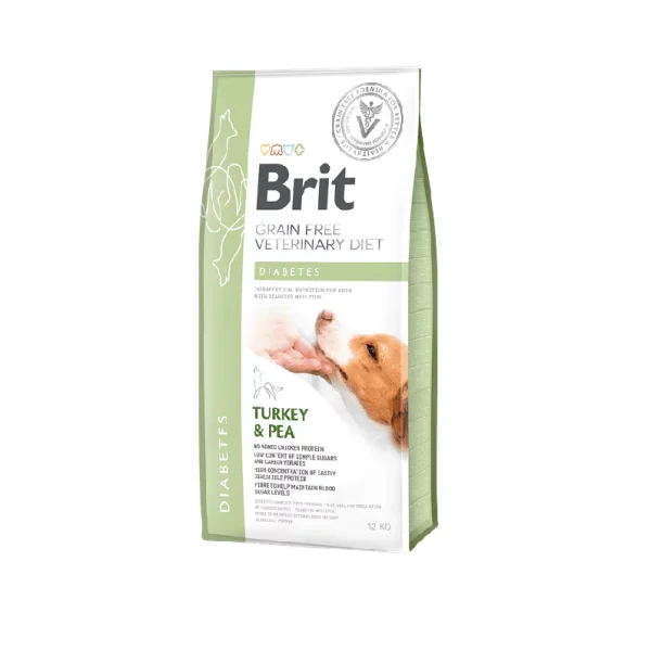 Brit Veterinary Diabetes Hindili ve Yumurtalı Yetişkin Köpek Maması