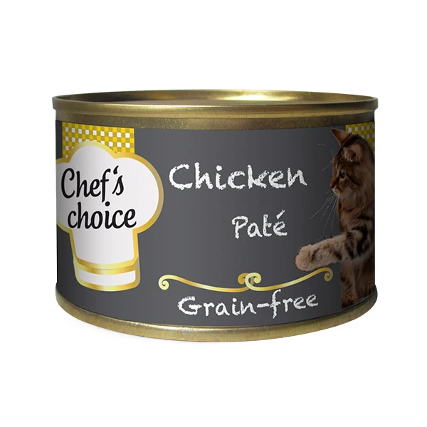 Chefs Choice Kıyılmış Tavuk Etli Konserve Kedi Maması (1 Adet)
