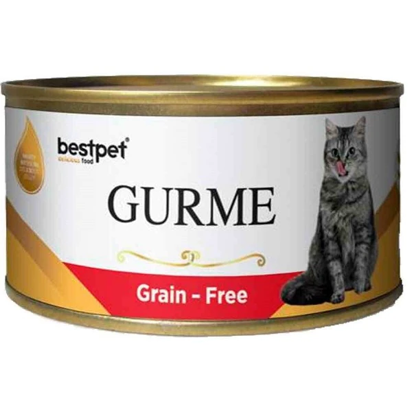 Bestpet Gurme Jöleli Kuzu Etli Yetişkin Konserve Kedi Maması (1 Adet)