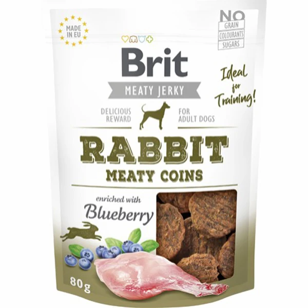 Brit Meaty Coins Tavşan Etli ve Yaban Mersinli Köpek Ödül Maması (1 Adet)