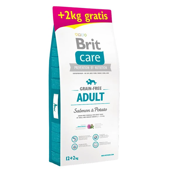 Brit Care Adult Tahılsız Somonlu Patatesli Yetişkin Köpek Maması