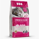 Fresh Clean Bebek Pudralı Topaklanan Kedi Kumu