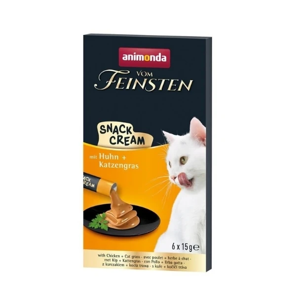 Animonda Snack Carny Tavuklu ve Kedi Otlu Sıvı Kedi Ödül Maması (1 Adet)
