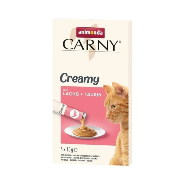 Animonda Snack Carny Somonlu ve Taurinli Sıvı Kedi Ödül Maması (1 Adet)