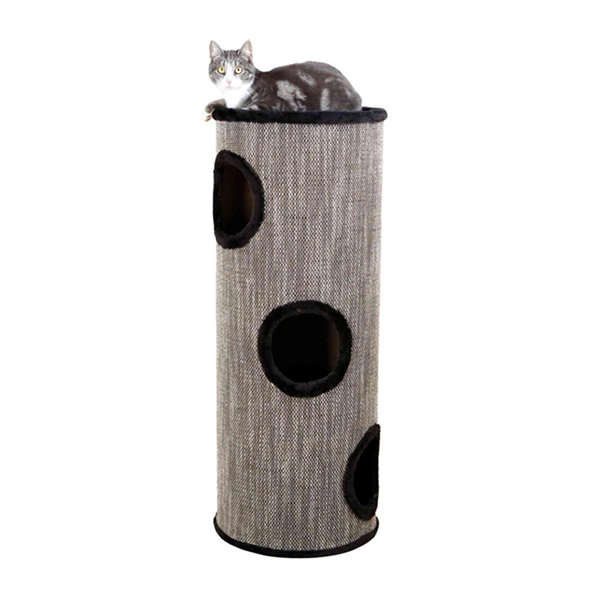 Trixie Kedi Tırmalama ve Oyun Kulesi (Siyah, 118 Cm)