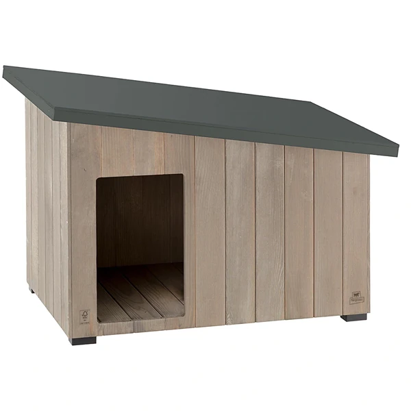 Ferplast Argo Çam Ahşap Köpek Kulübesi (58.5x42.5x44.5 Cm, Small, 60)