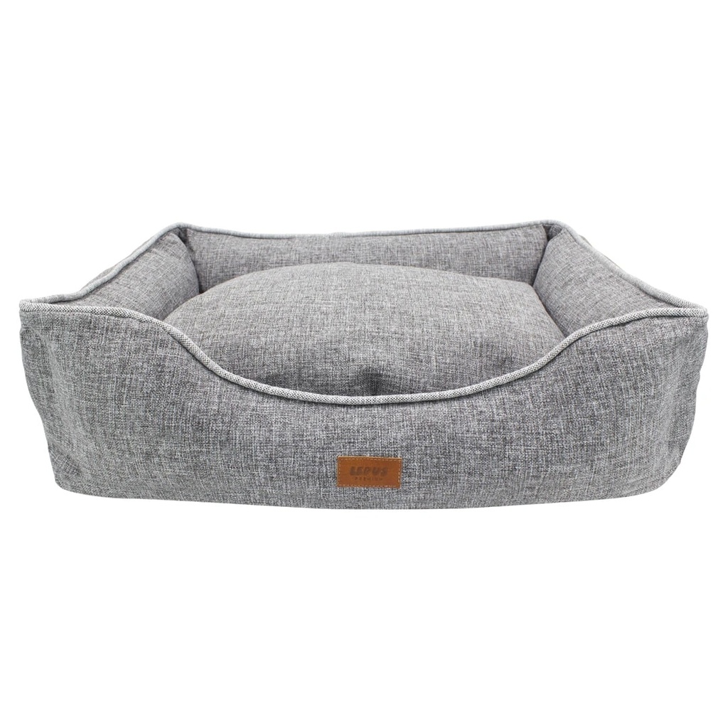 Lepus Mia Premium Kedi ve Köpek Yatağı (Gri, 69x95x26 Cm, Large)