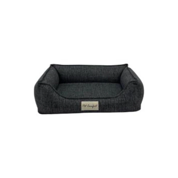 Pet Comfort Delta Merta Kedi ve Köpek Yatağı (Gri, 45x55 Cm, Small)