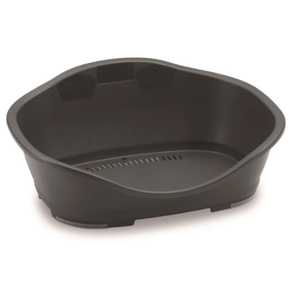 Stefanplast Sleeper Sert Plastik Kedi ve Köpek Yatağı (Mavi, No:3, 96x68x37.5 Cm)
