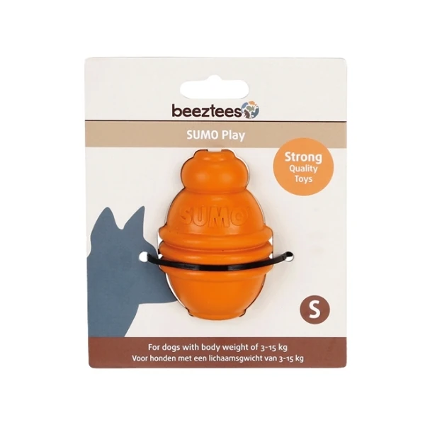 Beeztees Dambıl Şeklinde Yavru Köpek Diş Kaşıma Oyuncağı (Pembe, 8 Cm, Small)