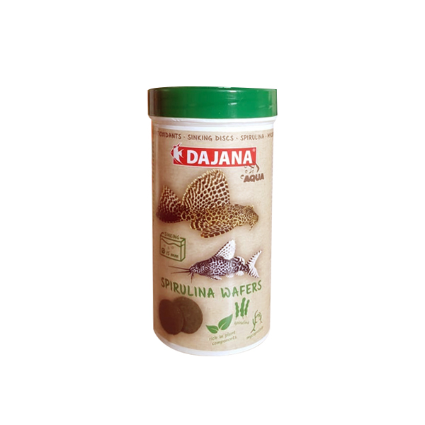Dajana SpirulinaWafers Akvaryum Balık Yemi 100 Ml (25 Gr, 250 Ml)