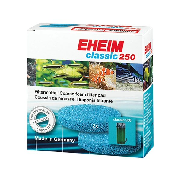 Eheim Classic 250 Yedek Mavi Sünger (3 Adet, Kalın)