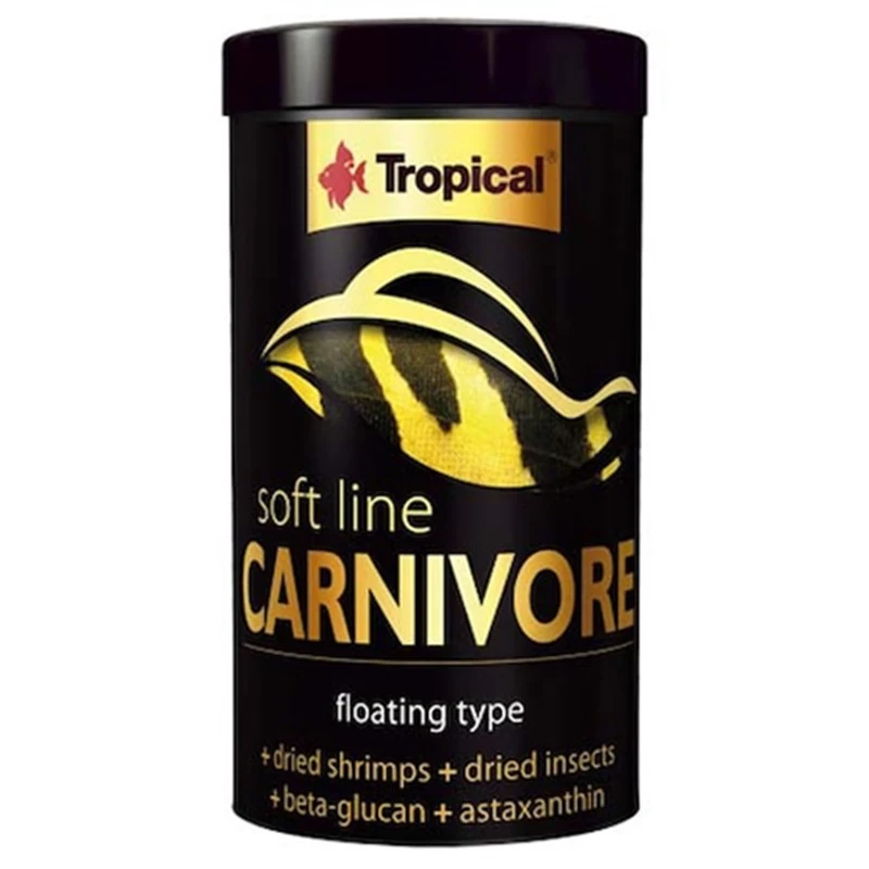 Tropical Softline Carnivore Büyük Yırtıcı Balıklar için Çubuk Balık Yemi (320 Gr, 250 Ml)