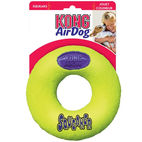 Kong Air Sq Sesli Oyuncak Donut (12 Cm, Large)