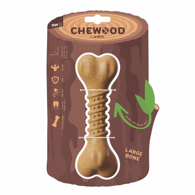 M-Pets Chewood Bone Kemik Köpek Oyuncağı (17.8x5.9x5.5 Cm, Small)