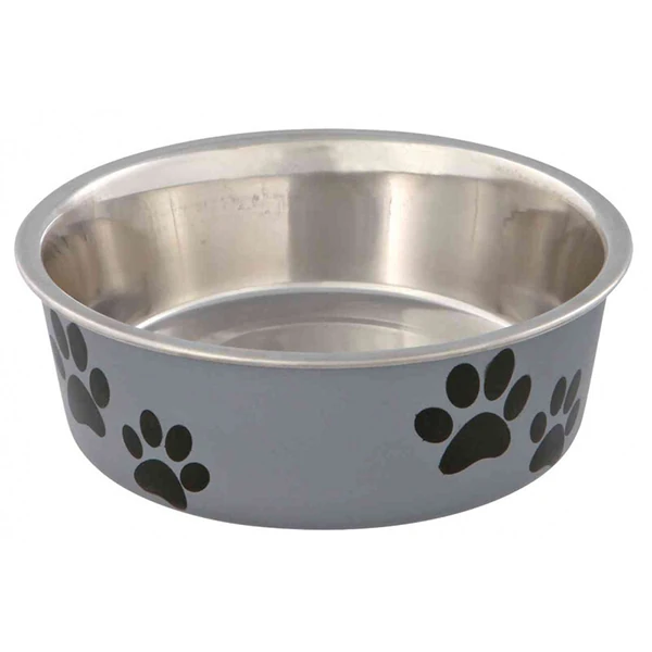 Trixie Kedi ve Köpek Paslanmaz Mama ve Su Kabı (14 Cm, 2 Lt)