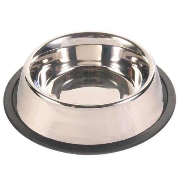 Trixie Kedi ve Köpek Paslanmaz Çelik Mama Kabı (30 Cm, 0.7 Lt)