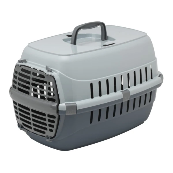 Moderna Roadrunner IATA Kedi ve Köpek Taşıma Çantası (Gri, 48.6x32.3x30.3 Cm)