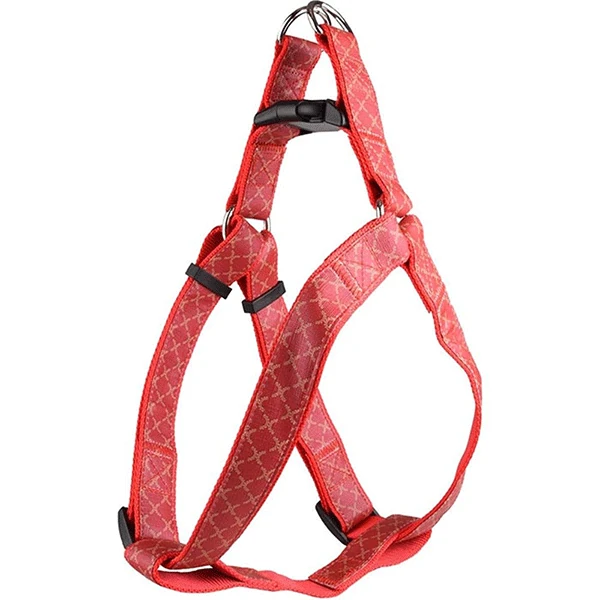 Flamingo Odin Köpek Göğüs Tasması (Siyah, 35-50 Cm)