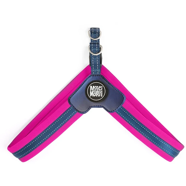 Max & Molly Q-Fit Matrix Köpek Göğüs Tasması (Pembe, 31-34 Cm, Small)