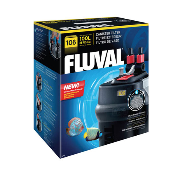Fluval Akvaryum Dış Filtre 107 (780 Lt/h, 406)