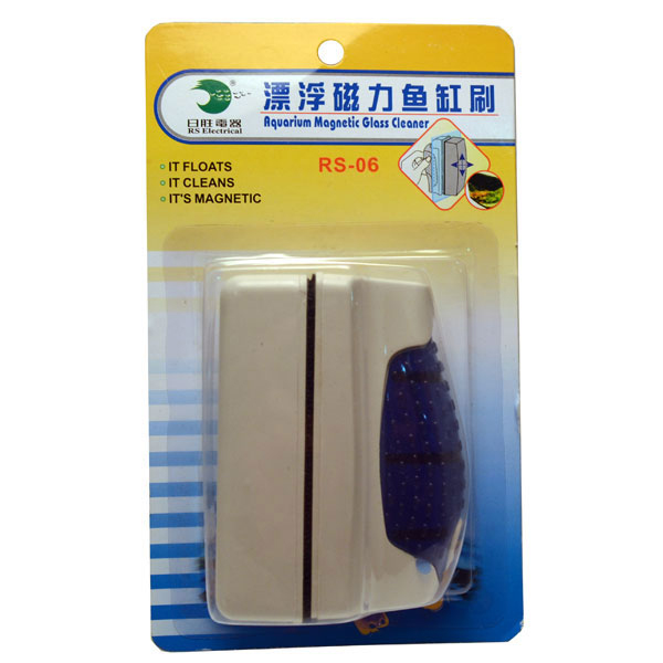 RS Akvaryum Mıknatıslı Yüzen Cam Sileceği Small (10 Cm, Large)
